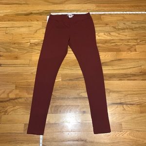 Romeo and Juliet, Rust Red leggings (no pockets)